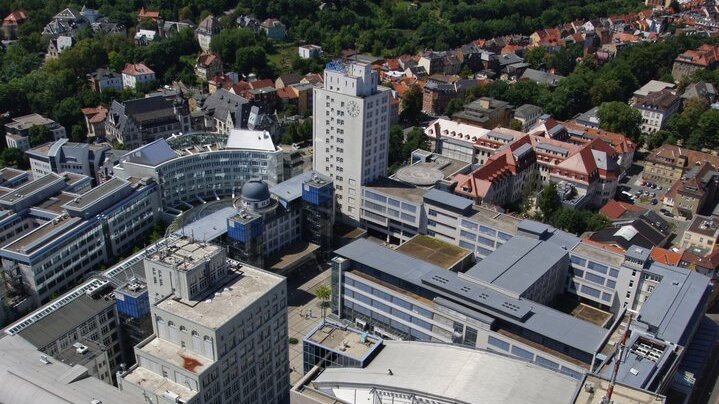 Ansicht von Oben Campus