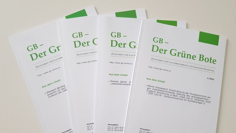 Cover Grüner Bote