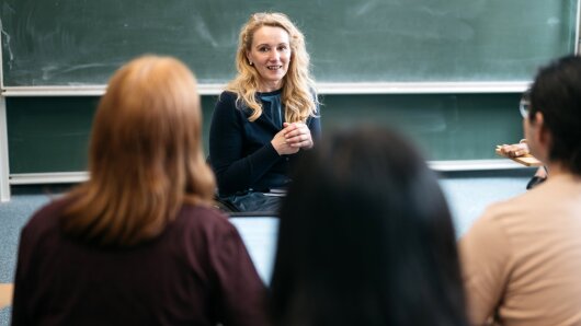 Studierende in einer Lehrveranstaltung.